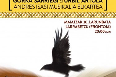 SOROTAN BELE GOGOAN, lehenbiziko ikuskizuna Larrabetzun