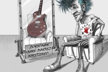 TXAPELPUNK «Zorionak nire partez niretzako» diskoaren aurkezpena