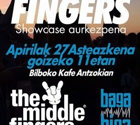 The Middle Fingers proiektuaren aurkezpena